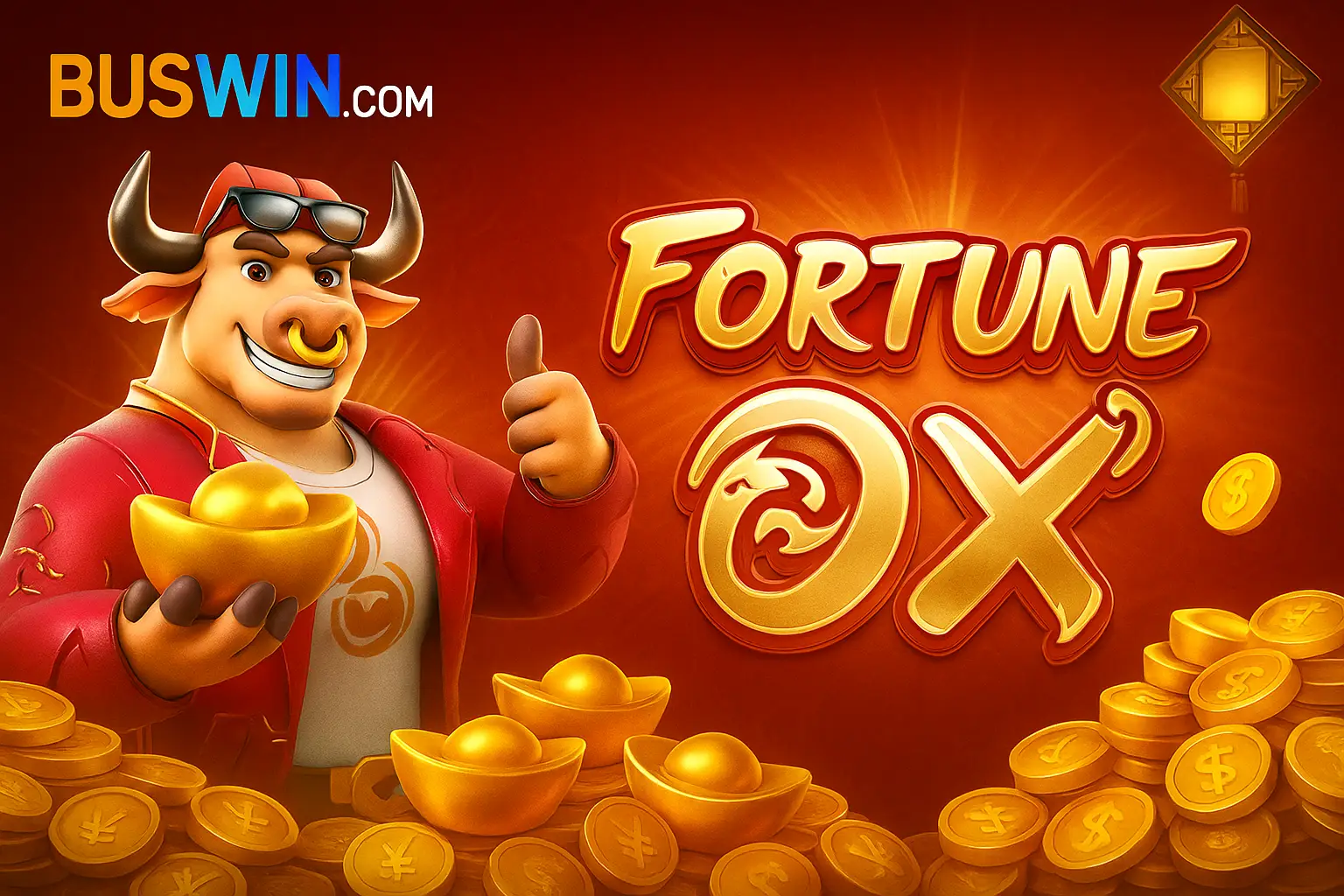 Fortune Ox no BUSWIN - Aposte Agora e Reivindique Seus Ganhos