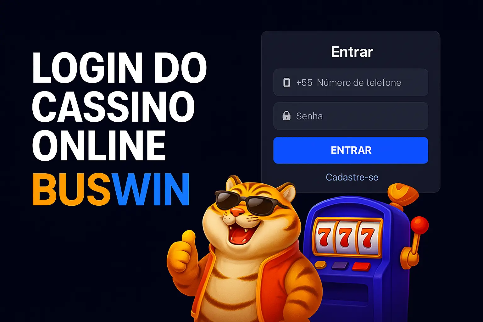 Registro na BUSWIN Garante Acesso a uma Vasta Seleção de jogo